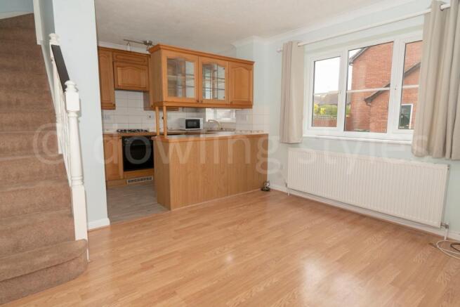 Lounge/kitchen.