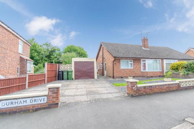 2 Bedroom Semi Detached Bungalow For Sale In Durham Drive Wigston Le18