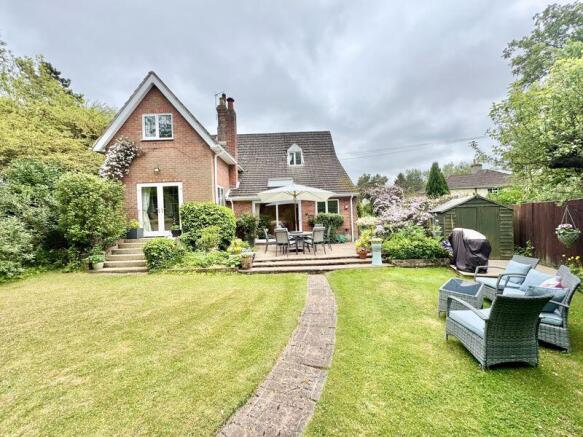 Rear house view