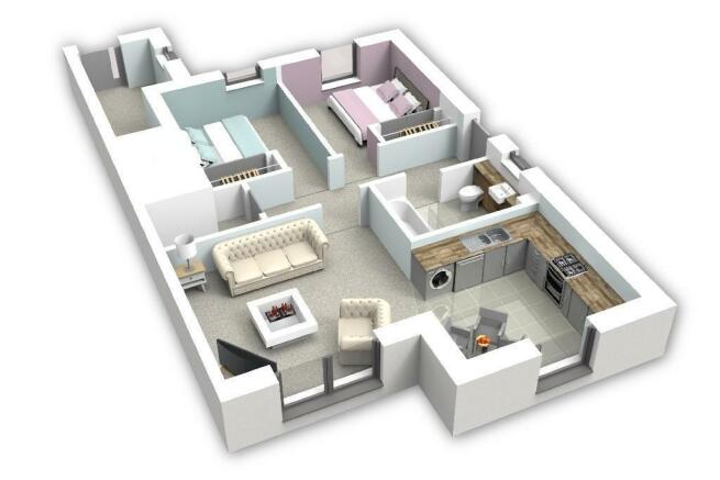 2 Bedroom Apartment For Sale In 1 Nethergray Entry Dykes Of