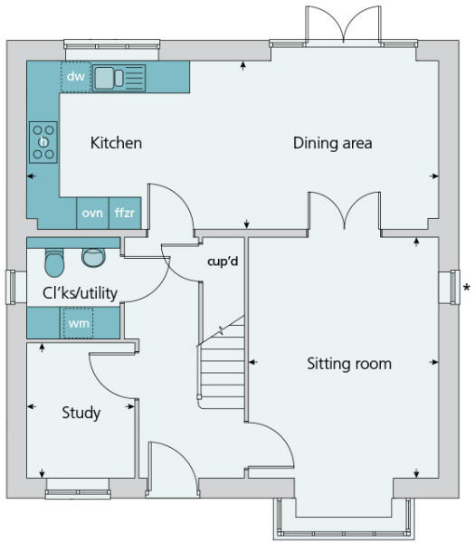 Ground floor plan