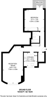 Floorplan area for info only, not for Â£/sq. ft valuation