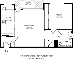 Floorplan area for info only, not for Â£/sq. ft valuation