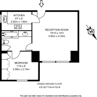 Floorplan area for info only, not for Â£/sq. ft valuation
