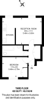 Floorplan area for info only, not for £/sq. ft valuation