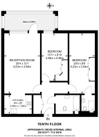 Floorplan area for info only, not for £/sq. ft valuation