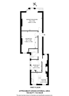 Floorplan area for info only, not for £/sq. ft valuation