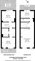 Floorplan area for info only, not for £/sq. ft valuation