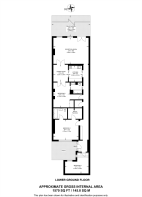 Floorplan area for info only, not for £/sq. ft valuation