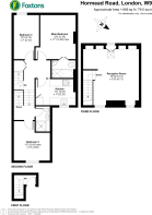 Floorplan area for info only, not for £/sq. ft valuation