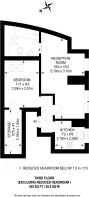 Floorplan area for info only, not for Â£/sq. ft valuation