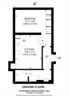 Floorplan area for info only, not for £/sq. ft valuation