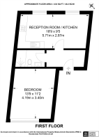 Floorplan area for info only, not for £/sq. ft valuation