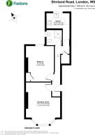 Floorplan area for info only, not for £/sq. ft valuation