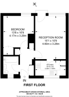 Floorplan area for info only, not for £/sq. ft valuation