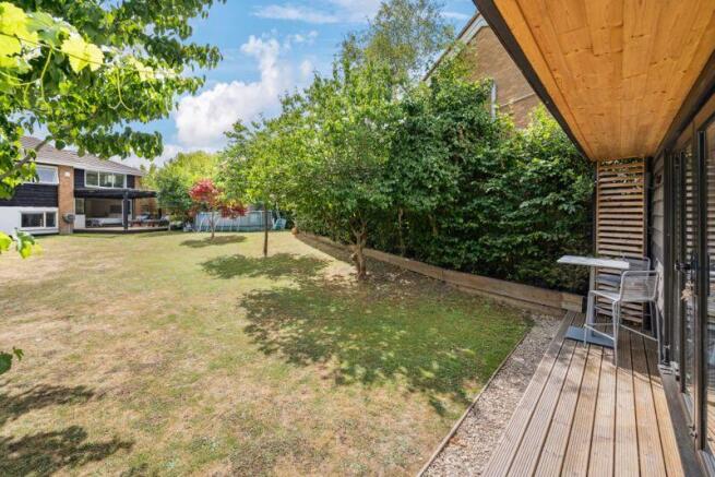 Garden from studio