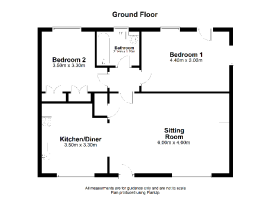 Cottage floor plan