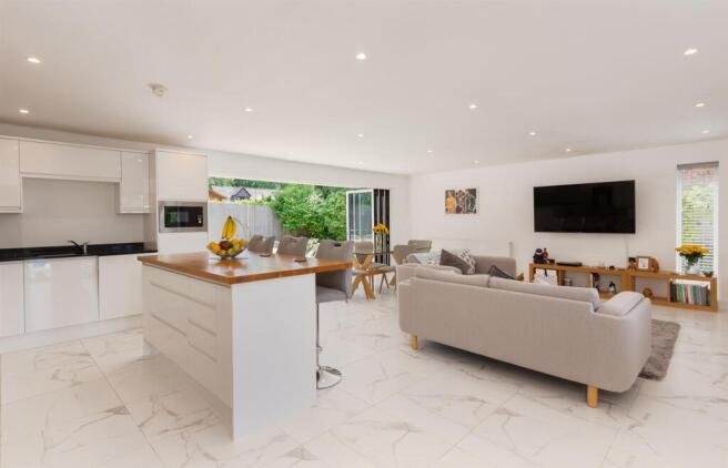 Open Plan Kitchen Living Room