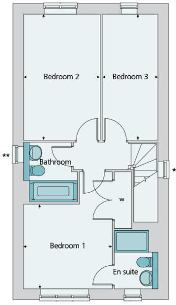 First floor plan