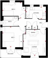 Hythe ground floor floor plan