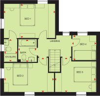 Alderney Green Floor plan FF