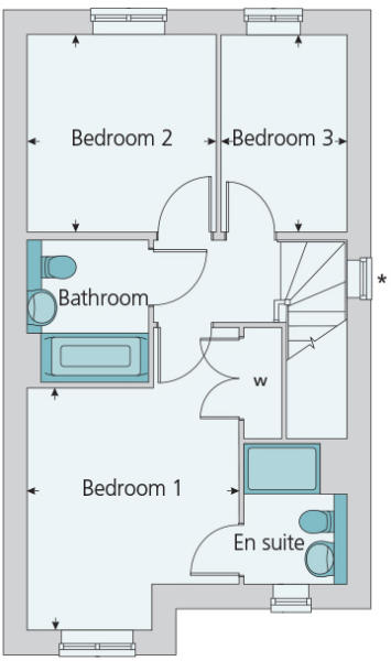 First floor plan