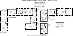 Badgers Sett Holiday Cottages, Draynes, St Neot, L