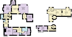 Sandford Orcas Manor first and second floor floor 