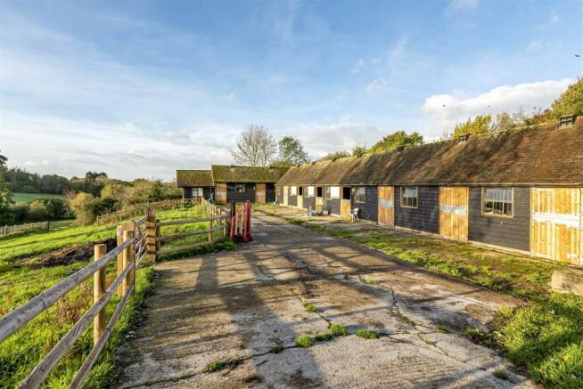 Stables and bldgs