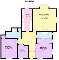 Apartment 1 The Hill Mansion floorplan