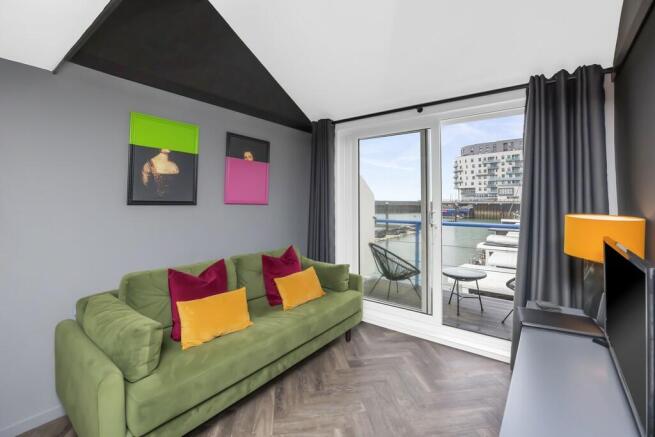 Studio flat for sale in Western Concourse, Brighton Marina Village