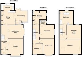 3 Bryn Celyn, Conwy - all floors.JPG