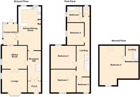 Bryn Gwynant, Dwygyfylchi - all floors.JPG