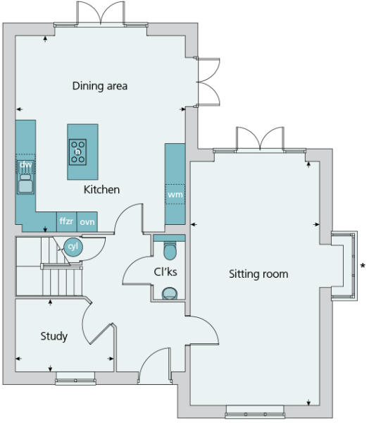 Ground floor plan