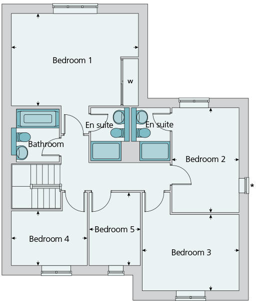First floor plan