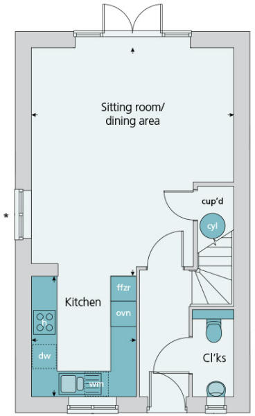 Ground floor plan