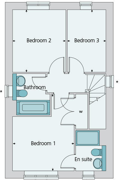 First floor plan