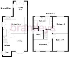 148 Quarmby Road, Huddersfield - all floors.JPG