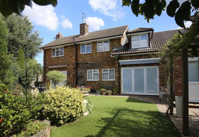 Rear of property