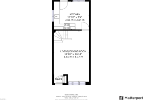 Downstairs floorplan