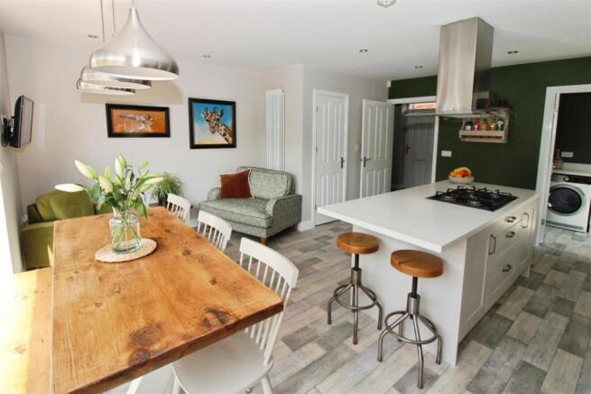 Fitted Kitchen and Living Area