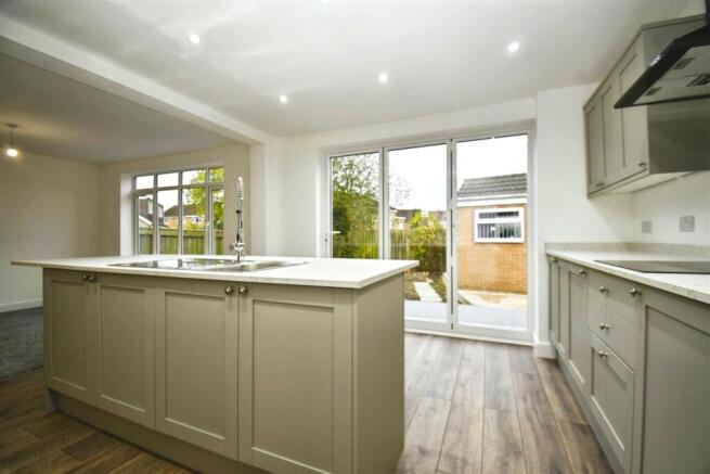 Open plan Kitchen/Dining/Living Room