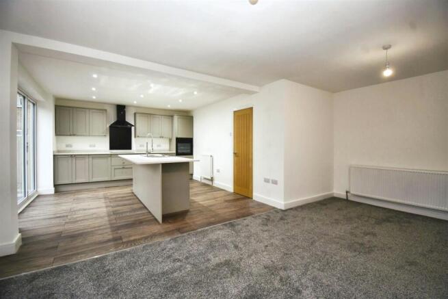 Open plan Kitchen/Dining/Living Room