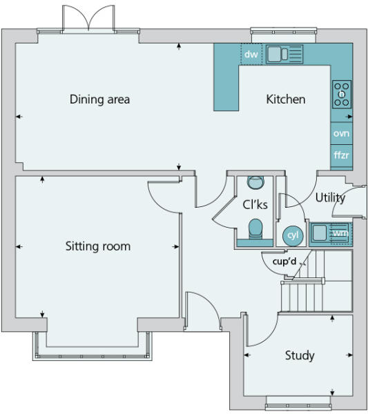 Ground floor plan