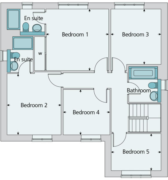 First floor plan