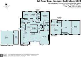 Oak Apple Barn floor plan