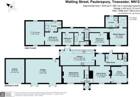 Floorplan- Cuttle Mill Bank Cottage