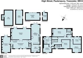 Floorplan -Foxley House, High Street, Paulerspury