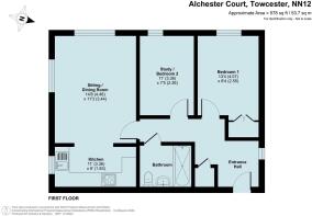 Floorplan - Alchester Court, Towcester