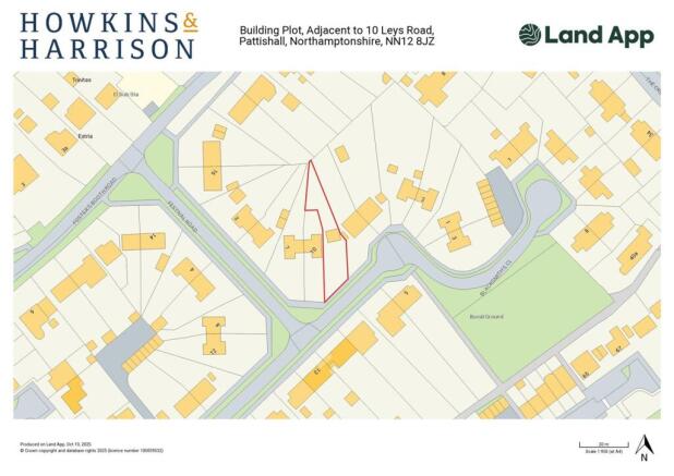 Land App- Building plot adjacent to 10 Leys Road, 